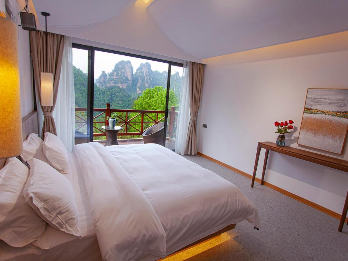 Mount View Cottage Zhangjiajie Exteriör bild
