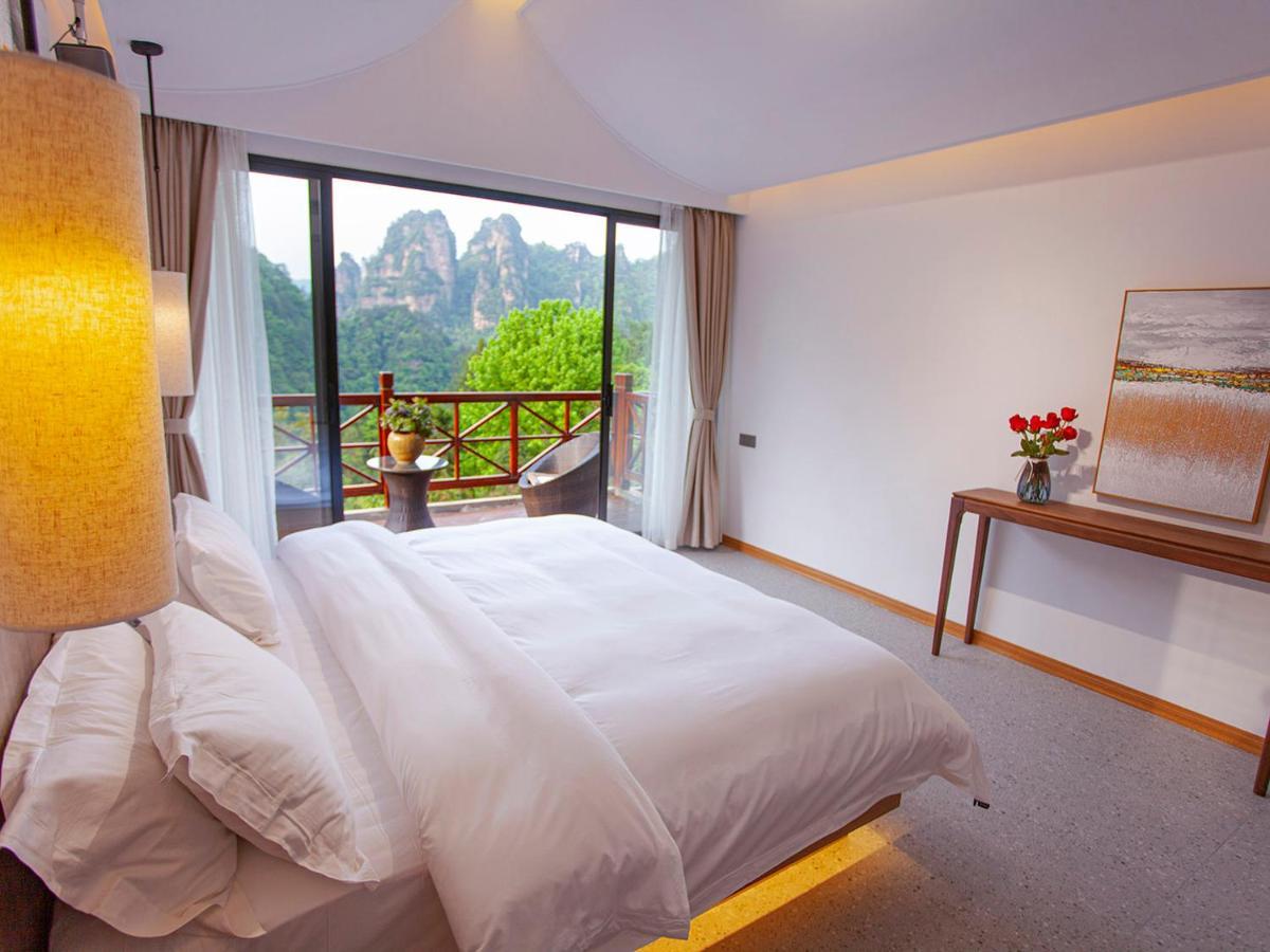 Mount View Cottage Zhangjiajie Exteriör bild