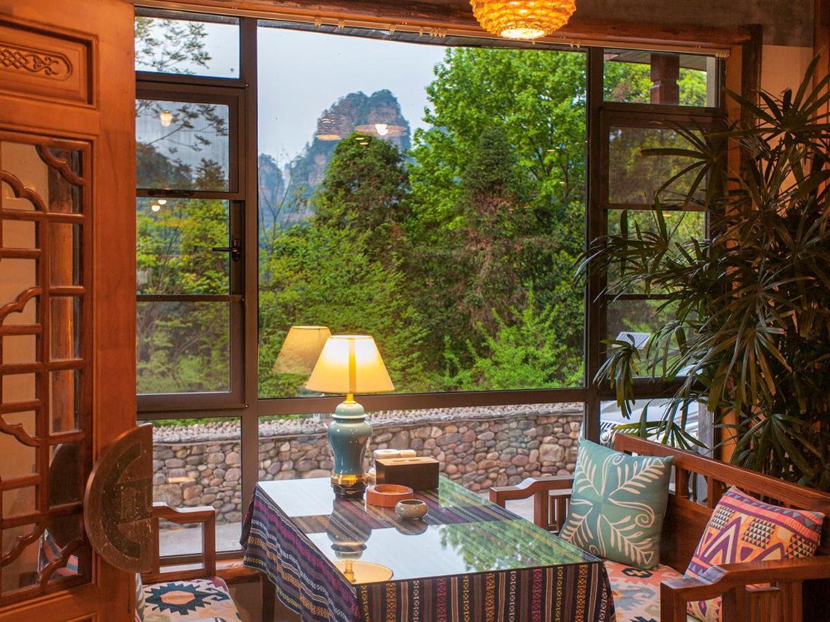 Mount View Cottage Zhangjiajie Exteriör bild