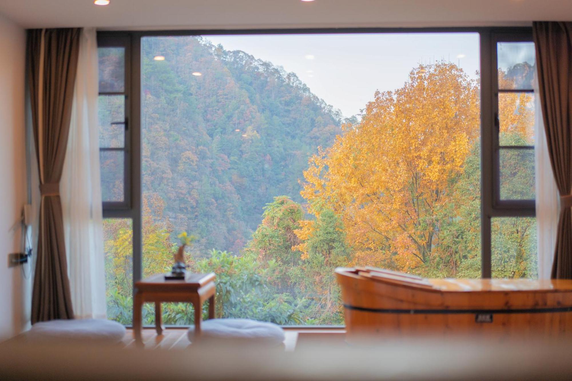 Mount View Cottage Zhangjiajie Exteriör bild